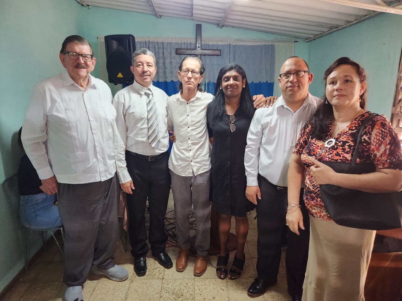 Inauguración de nueva iglesia en el poblado de la Ernestina